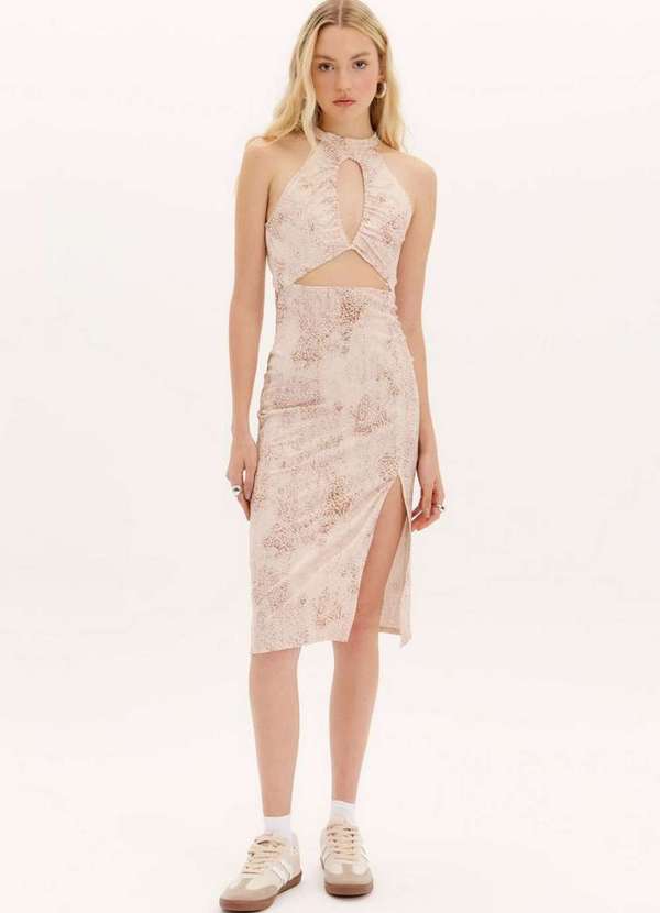 My Favorite - Vestido Midi Animal Print A1833 2