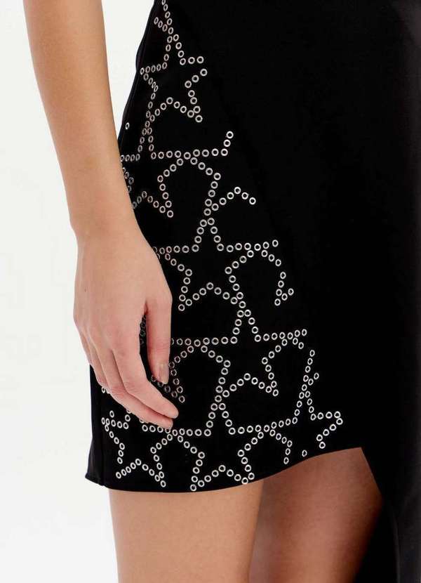 My Favorite - Vestido Midi Assimétrico com Estrelas A0003 2