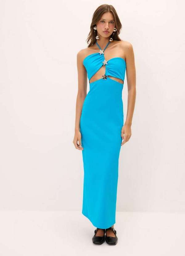 My Favorite - Vestido Midi com Estrelas A2332