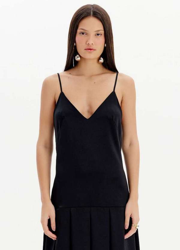 My Favorite - Vestido Midi com Pregas A0003 2