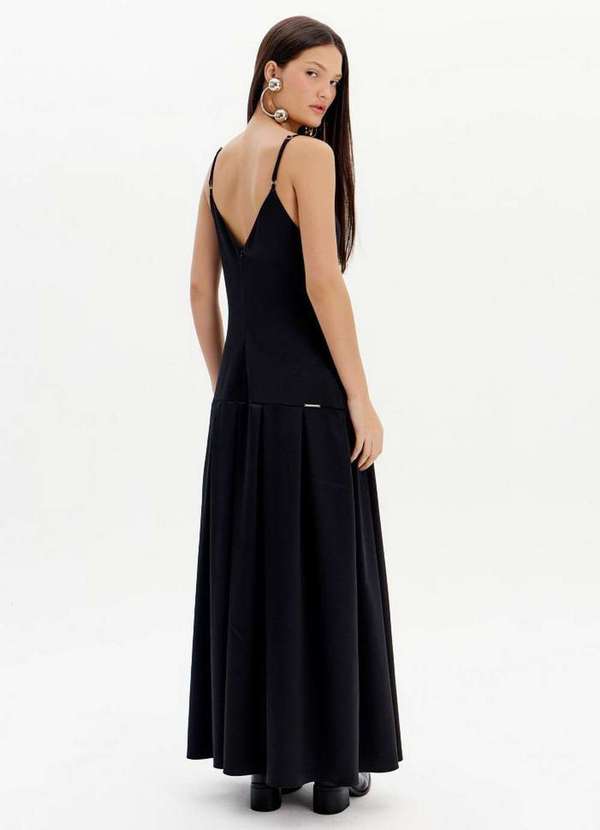 My Favorite - Vestido Midi com Pregas A0003 3