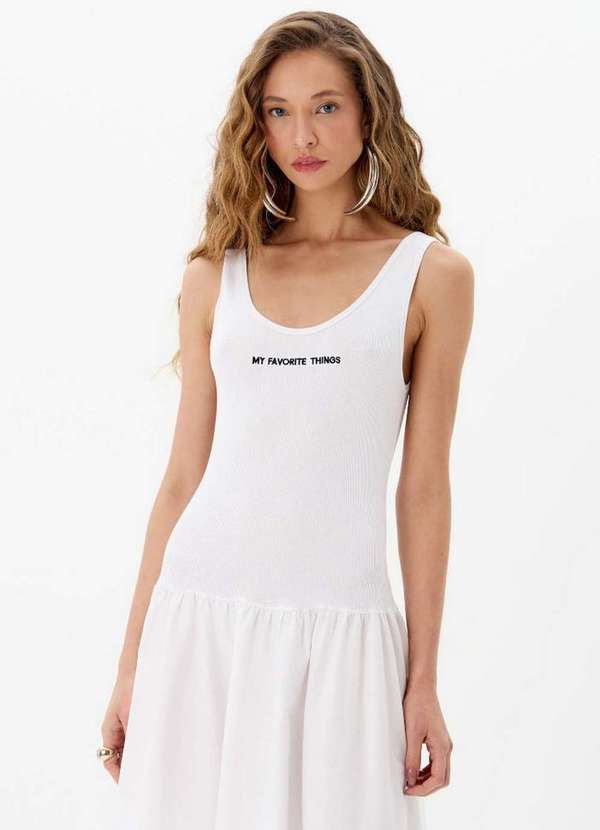 My Favorite - Vestido Super Midi com Bordado A0002 2