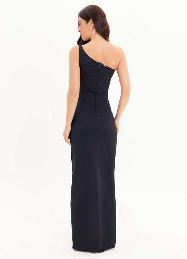 My Favorite - Vestido Super Midi Ombro Único com Fivela A0003 3