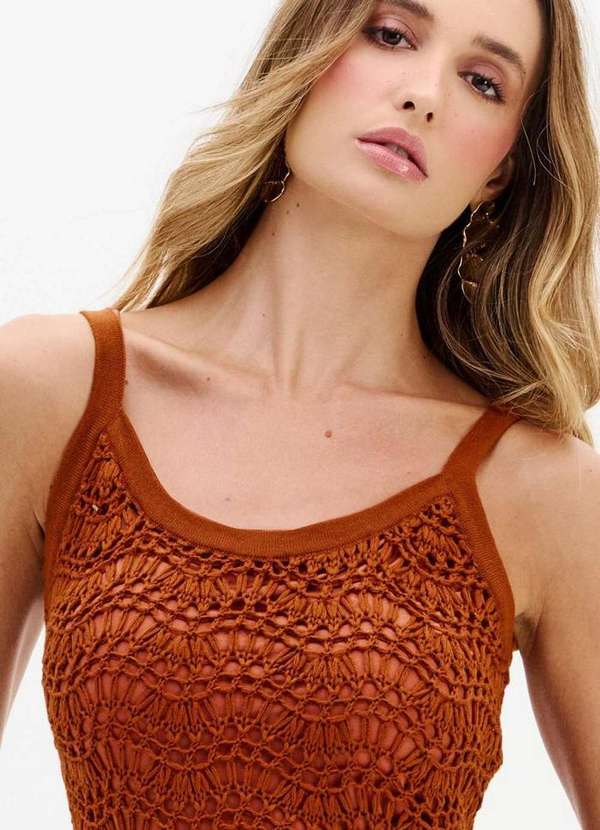 My Favorite - Vestido Tricô Super Midi A3935 3