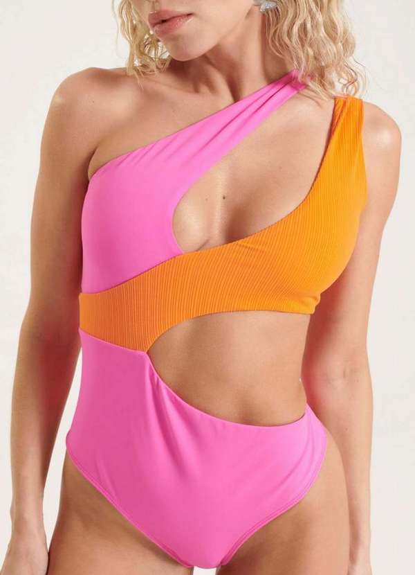 My Favorite - Maiô com Cut Off Ombro Único 09819 3