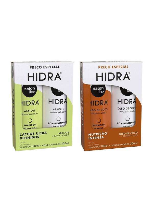 Hidra - Kit Nutre Profundamente e Define os Cachos e Crespos Salon Line