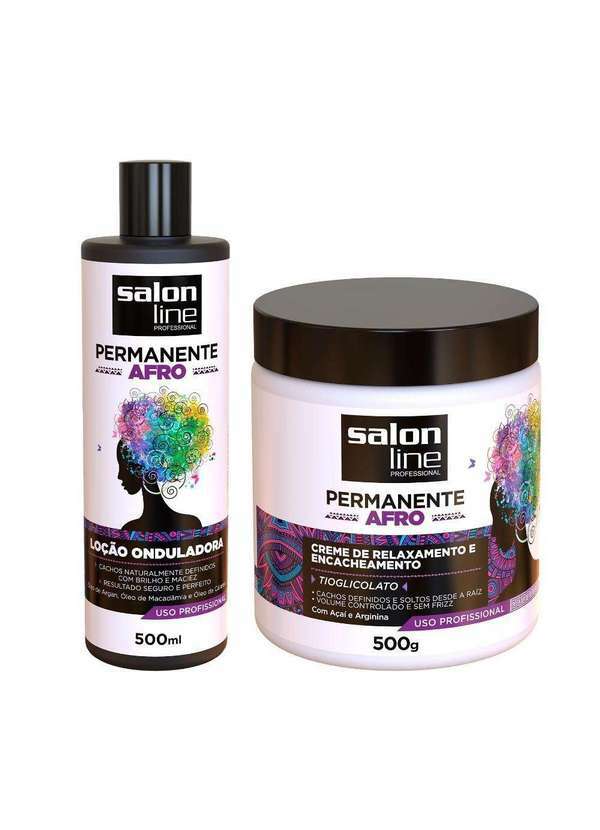 Salon Line - Kit Permanente Afro Salon Line