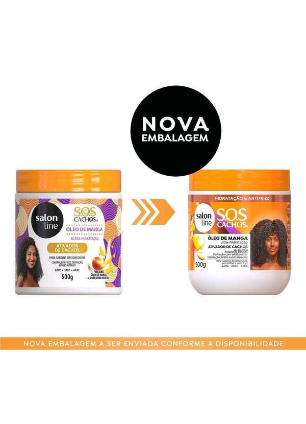 Salon Line - Kit Relaxamento e Hidratação para Cabelos Cacheados Salon Line 11