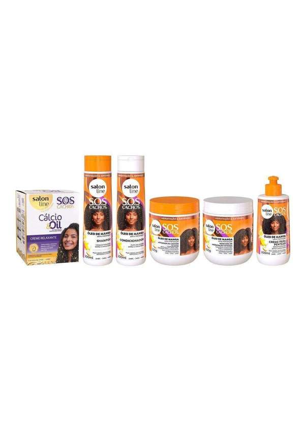Salon Line - Kit Relaxamento e Hidratação para Cabelos Cacheados Salon Line 2