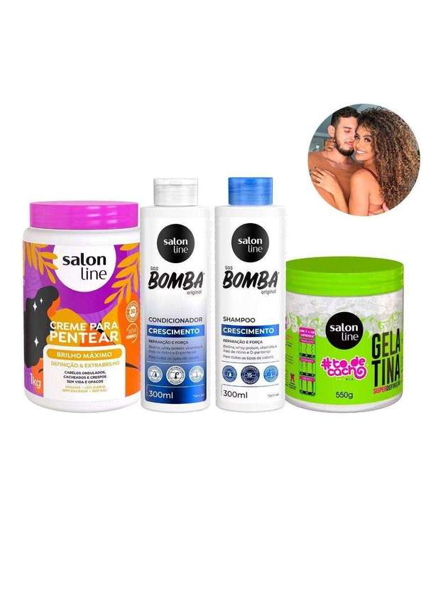 Salon Line - Kit Steffany Borges e Lucas - Cabelo Cacheado 6