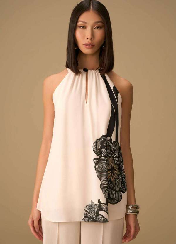 Maria.valentina - Regata Maria.Valentina Solta Cava Francesa Alongada Bege Bege 2