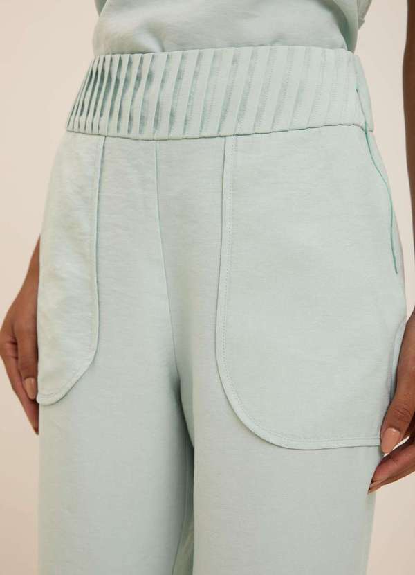 Maria.valentina - Calça Maria.Valentina Cenoura Alta Azul Azul 3