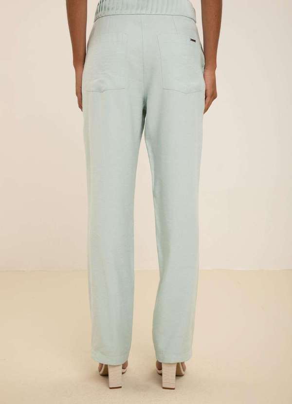 Maria.valentina - Calça Maria.Valentina Cenoura Alta Azul Azul 4