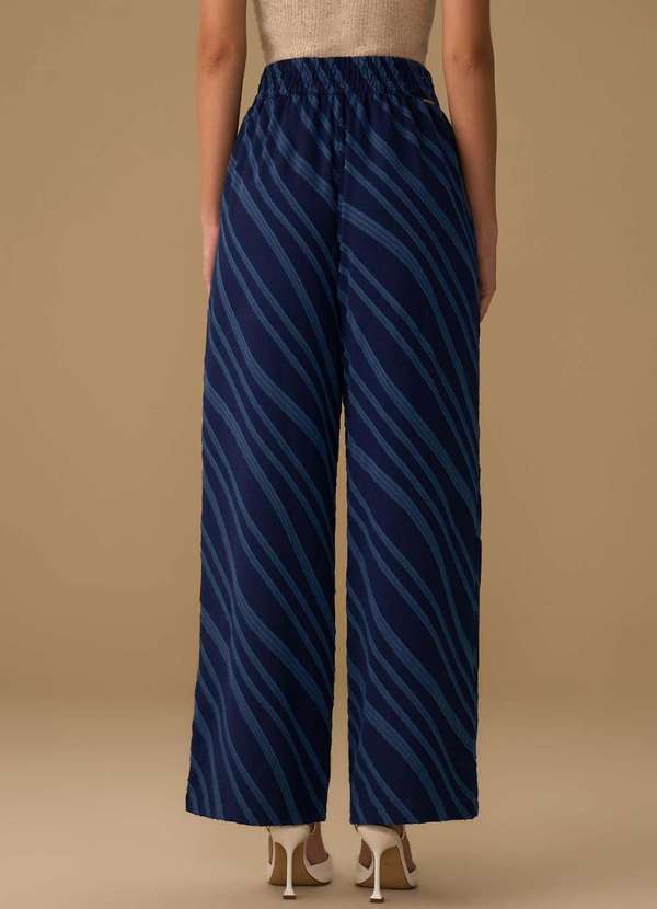 Maria.valentina - Calça Maria.Valentina Reta Alta Azul Azul 4