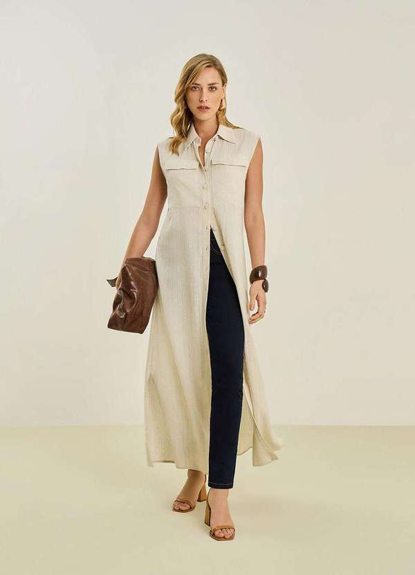 Maria.valentina - Calça Maria.Valentina Skinny Alta Azul Azul