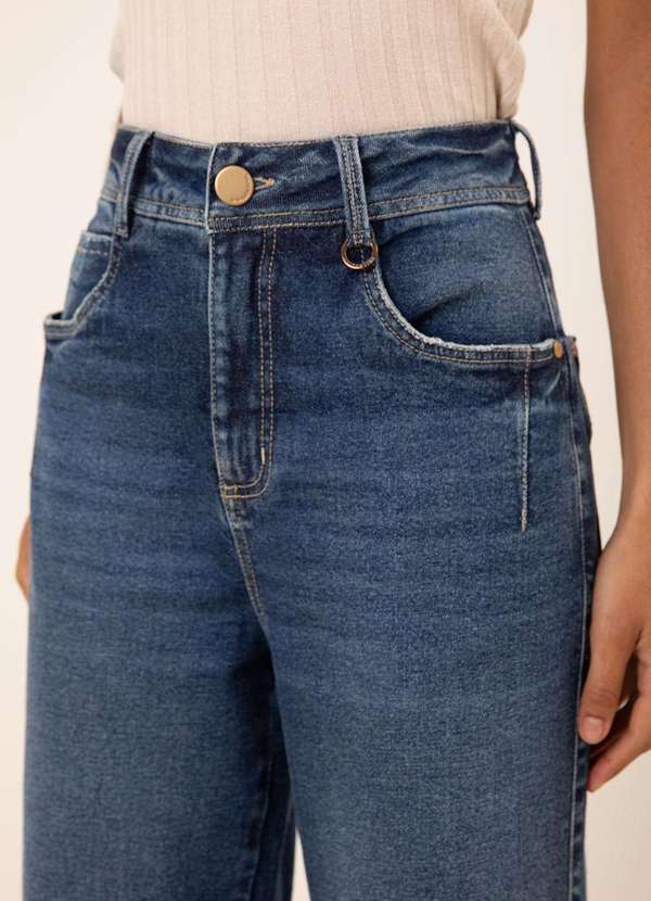 Maria.valentina - Calça Maria.Valentina Wide Alta Azul Azul 3