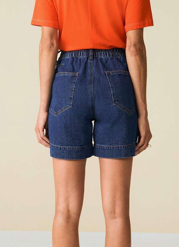 Maria.valentina - Bermuda Maria.Valentina Reta Média Azul Azul 2