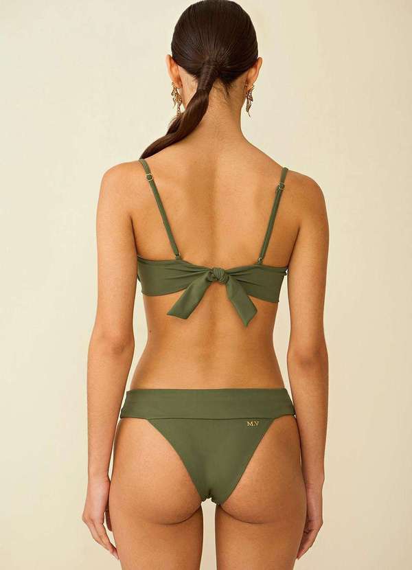 Maria.valentina - Biquíni Maria.Valentina Meia Taça Detalhe no Verde Verde 4