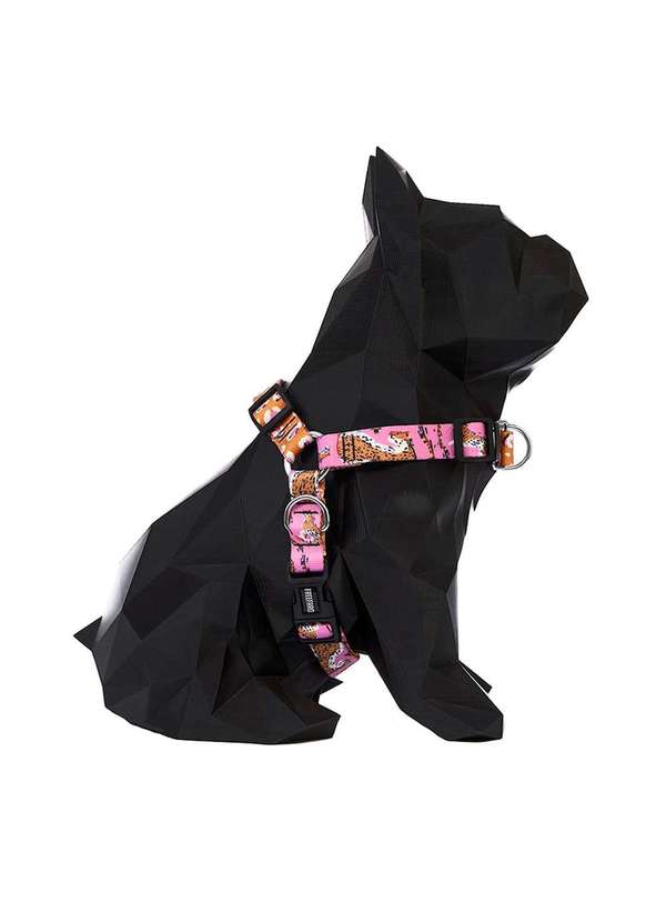 Zinco - Coleira Zinco Peitoral Air Zinco Rosa Rosa