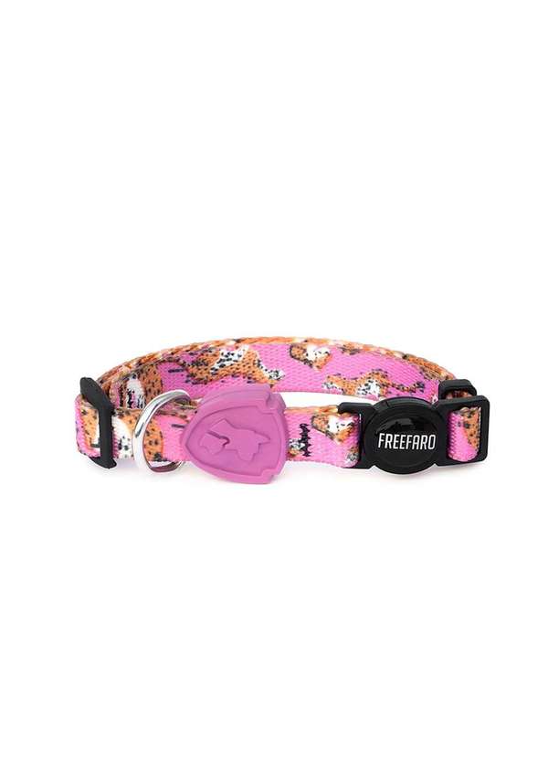 Zinco - Coleira Zinco Pet Gato Estampada Zinco Rosa Rosa 2
