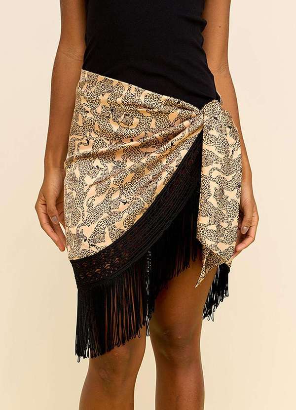 Zinco - Lenço Zinco Médio Bege Bege