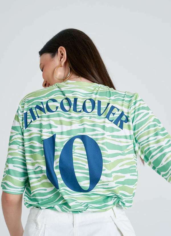 Zinco - T-Shirt Zinco Decote Redondo Básica Verde Verde