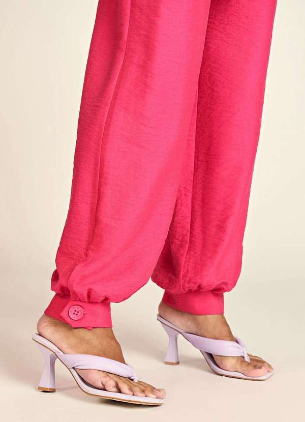 Zinco - Calça Zinco Jogger Cós Alto com Faixa Pink Rosa 3