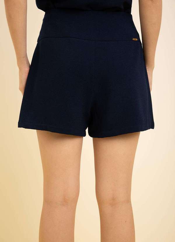 Zinco - Shorts Zinco Reto Alta Azul Azul 4