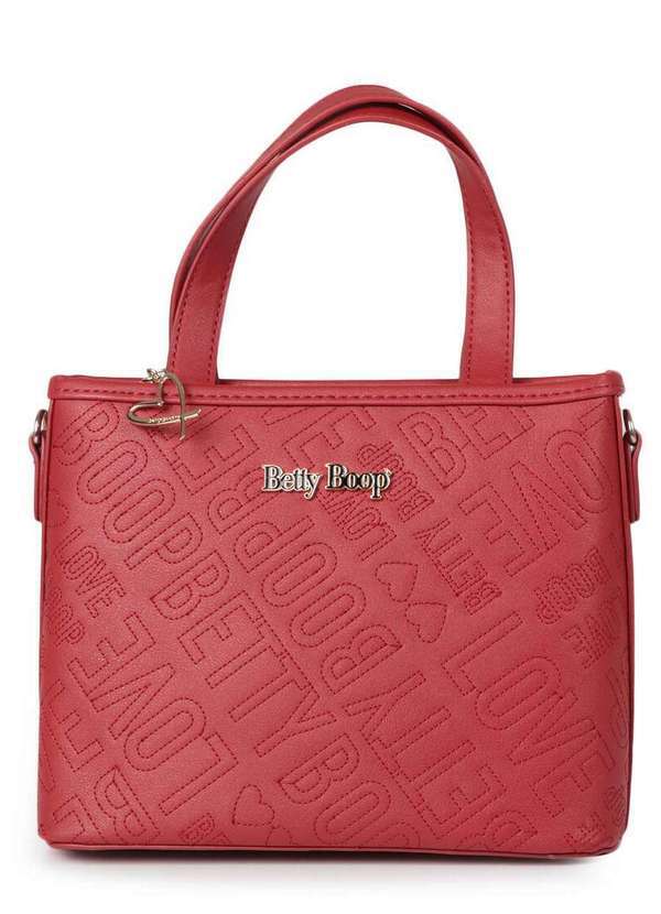 Betty Boop - Bolsa Básica Feminina Betty Alça Removível Vermelho