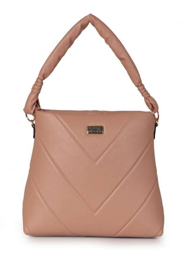 Modare - Bolsa Básica Feminina Modare Recorte V Nude