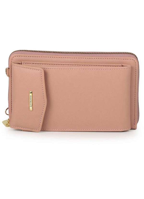 Lace Lore - Bolsa Carteira Feminina Lace Lore Pocket Nude 1