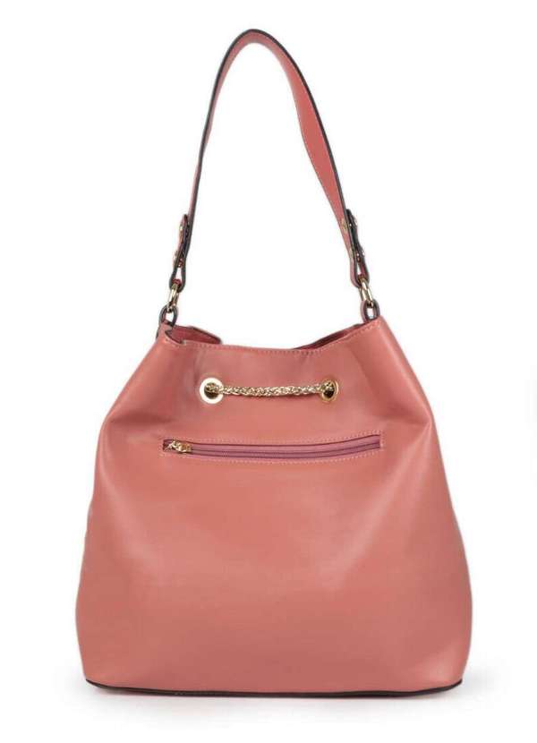 Lace Lore - Bolsa Saco Feminina Lace Lore Corrente Coral 3