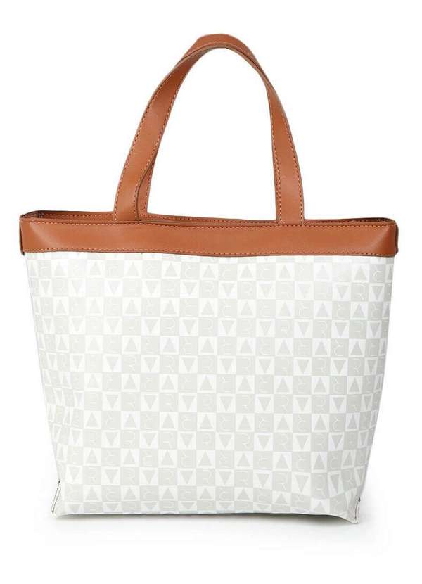 Ramarim - Bolsa Tote Feminina Ramarim Alça Removível Marfim 3