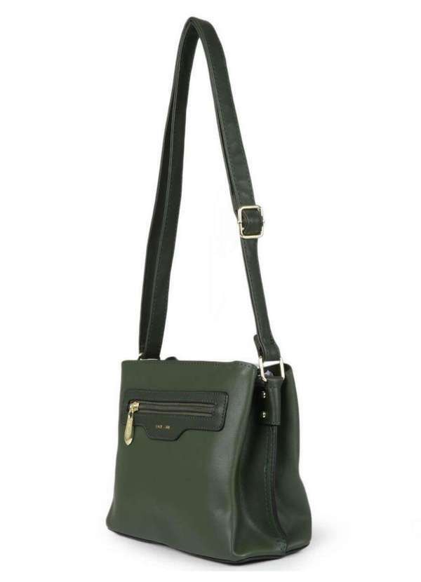 Lace Lore - Bolsa Transversal Feminina Lace Lore Básica Pequena Verde 2