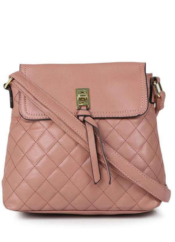 Lace Lore - Bolsa Transversal Feminina Lace Lore Matelassê Básico Rosa