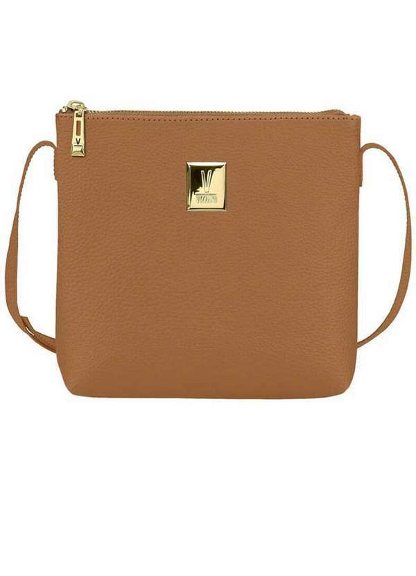 Vizzano - Bolsa Transversal Feminina Vizzano Clássica Caramelo