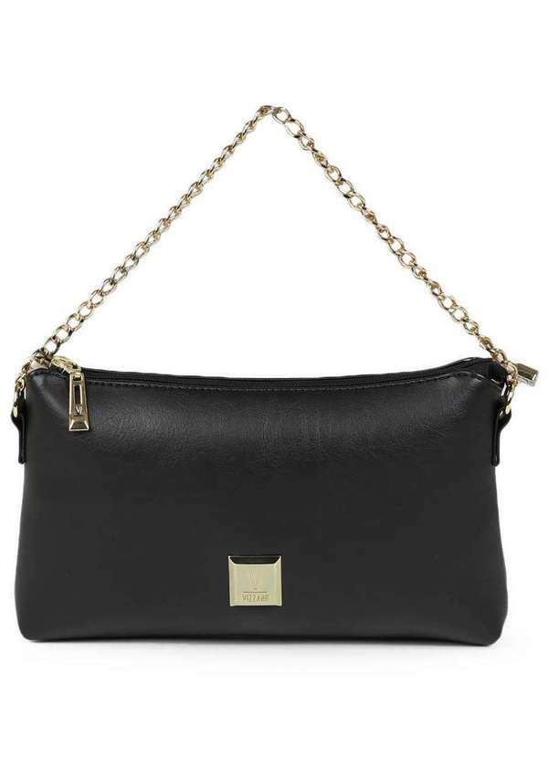 Vizzano - Bolsa Transversal Feminina Vizzano Corrente Preto