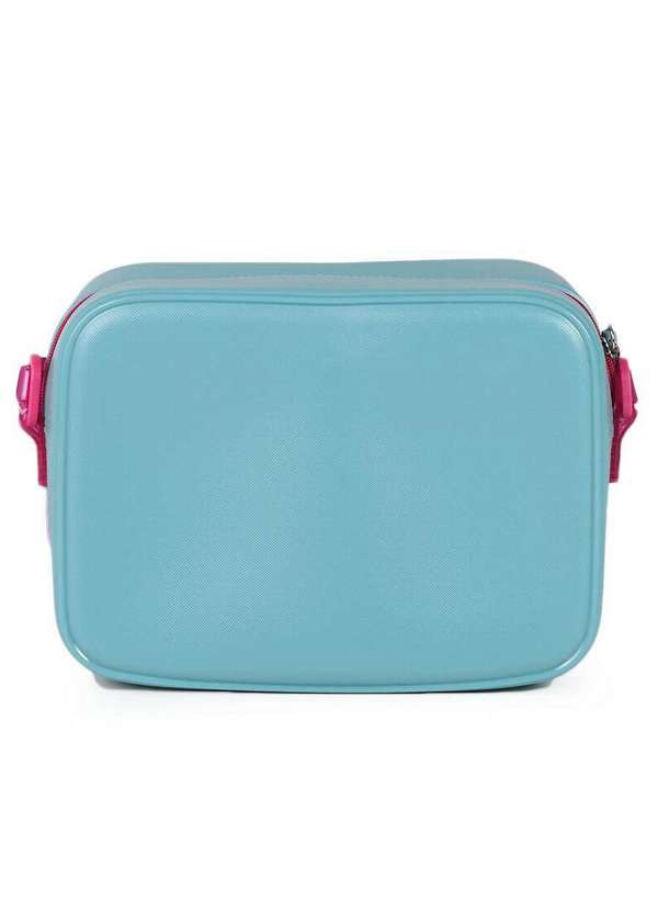 Moleca - Bolsa Transversal Infantil Moleca Quadrada Turquesa 3