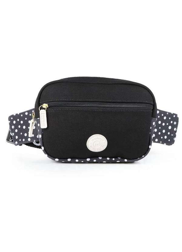 Moleca - Pochete Feminina Moleca Tecido Preto