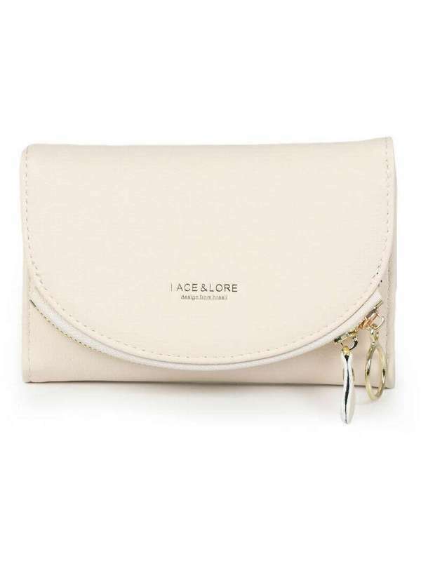 Lace Lore - Carteira Feminina Lace Lore Moderna Marfim