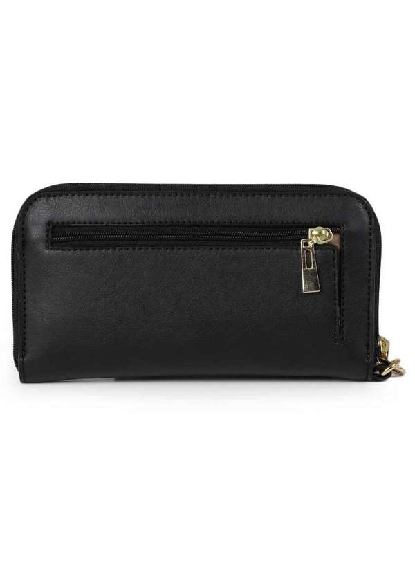 Vizzano - Carteira Feminina Vizzano Zíper Preto 3