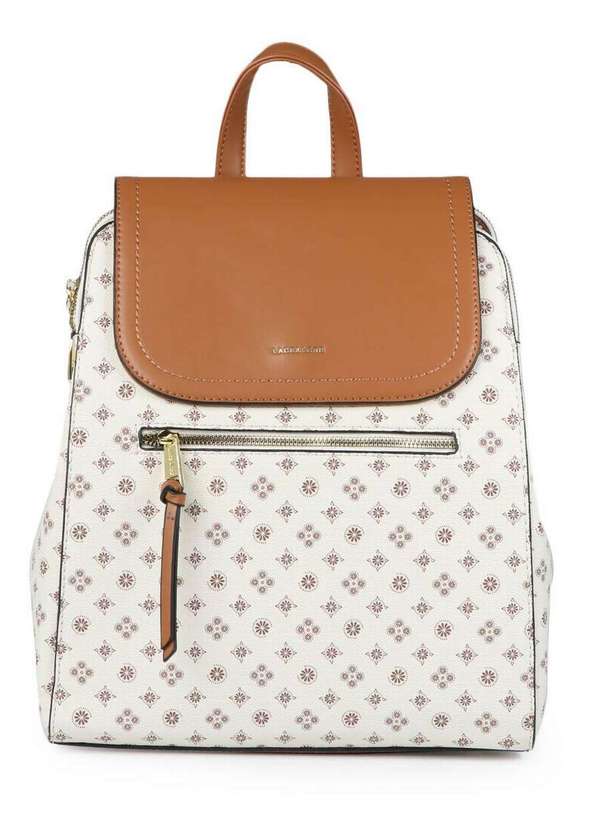 Lace Lore - Bolsa Mochila Feminina Lace Lore Minimalista Marfim