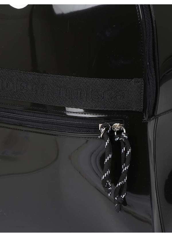 Moleca - Bolsa Mochila Feminina Moleca Envernizado Preto 4