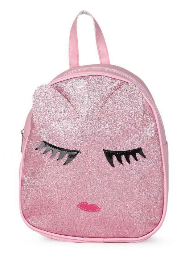 Lyllo - Mochila Infantil Lyllo Orelha de Gatinho Rosa