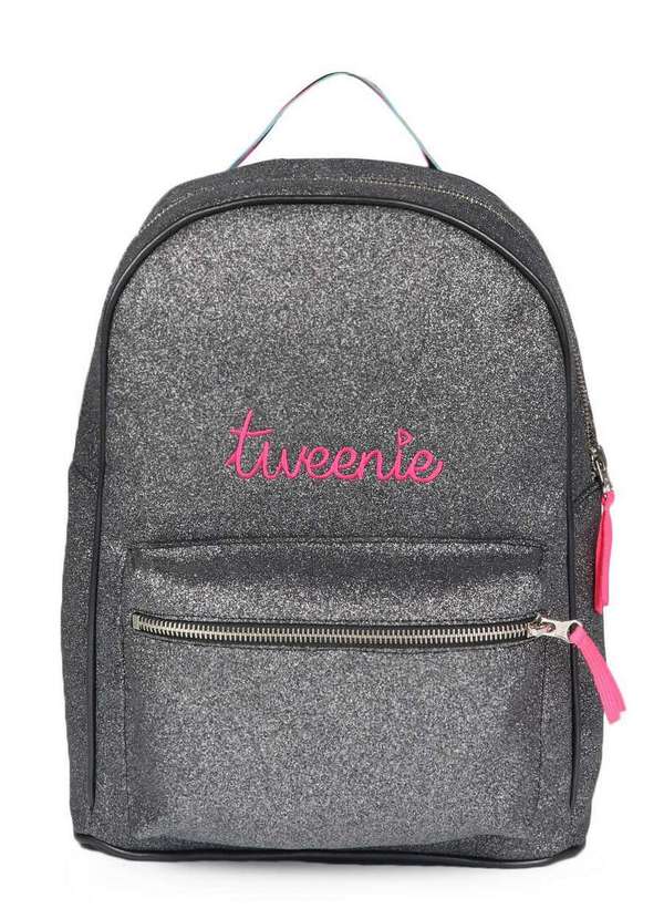 Tweenie - Mochila Infantil Tweenie Glitter Preto