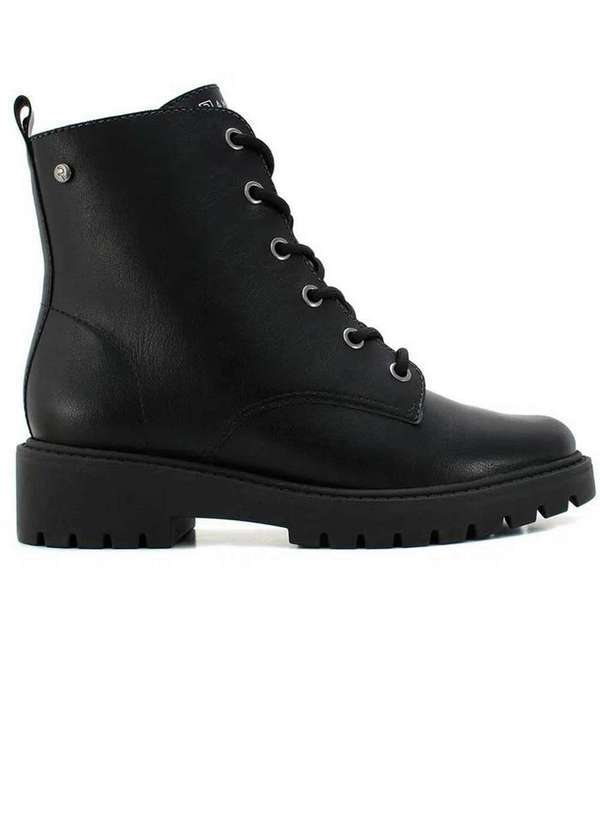 Ramarim - Bota Coturno Feminina Ramarim Fashion Preto