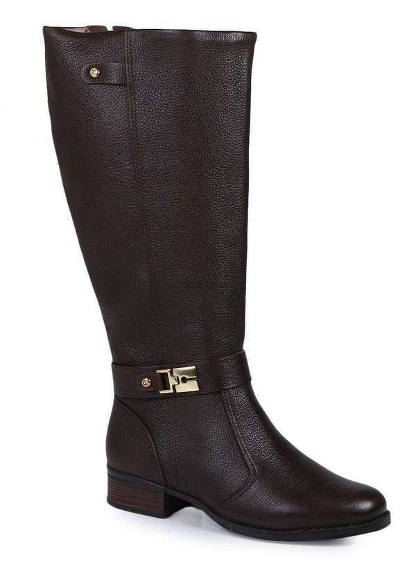 Bota Montaria Feminina Pegada Tratado Cafe Passarela