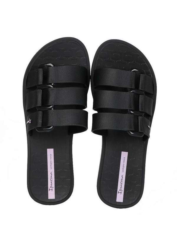 Ipanema - Chinelo Feminino Ipanema Bold Slide Preto