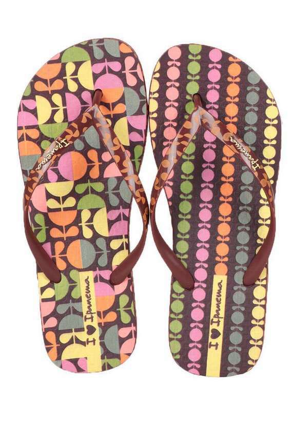 Ipanema - Chinelo Feminino Ipanema Color Pop Vinho