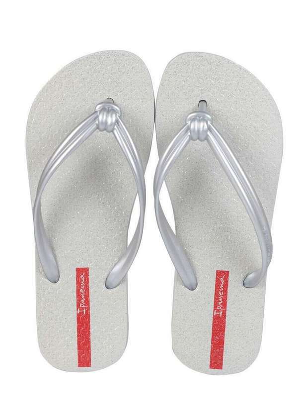 Ipanema - Chinelo Feminino Ipanema Elo Chic Prata
